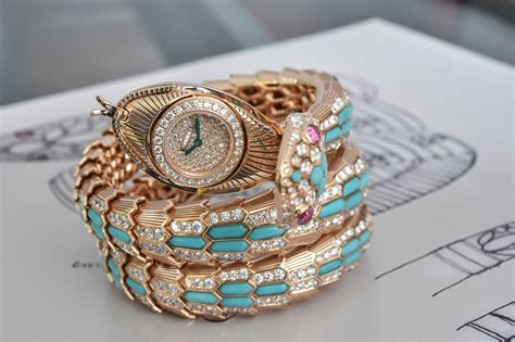 bvlgari snake watch dupe|serpenti secret watch price.